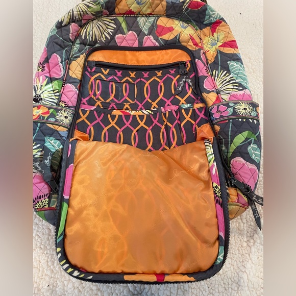 VERA BRADLEY Jazzy Blooms Large Floral Print Travel Backpack | GUC - Picture 5 of 10